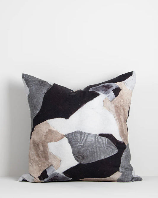 Aalto Cushion with Feather Inner - Mist 55 x 55cm
