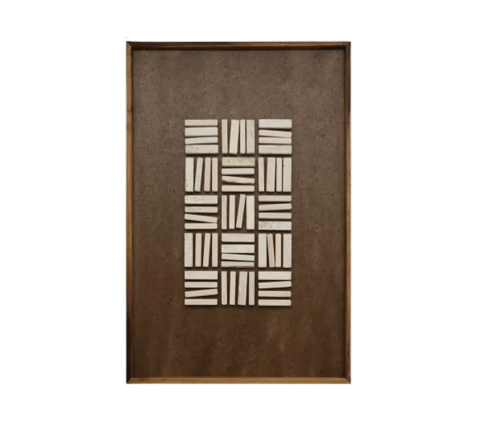 Alto Wall Art - White Grid