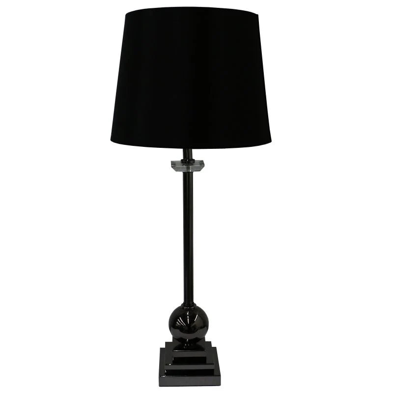 Lynx Lamp with Black Shade