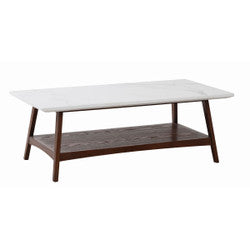 ASTORIA COFFEE TABLE  MARBLE AND OAK