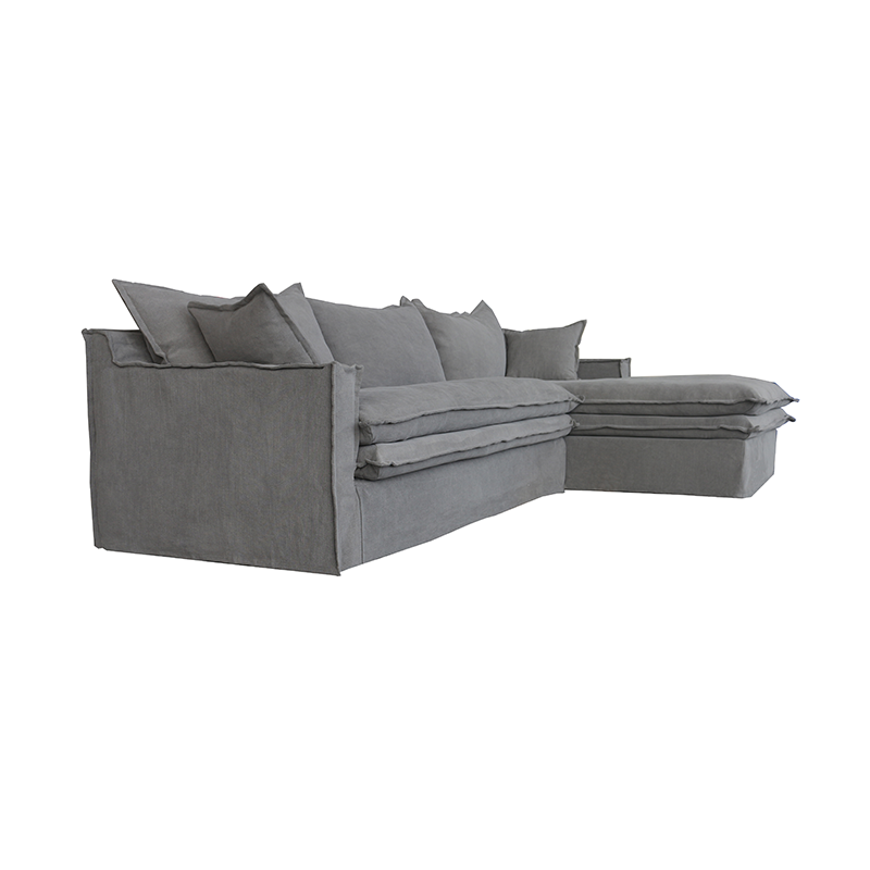 Orlando Chaise Sofa RIght- Grey