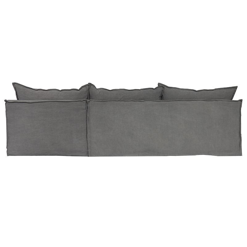 Orlando Chaise Sofa RIght- Grey