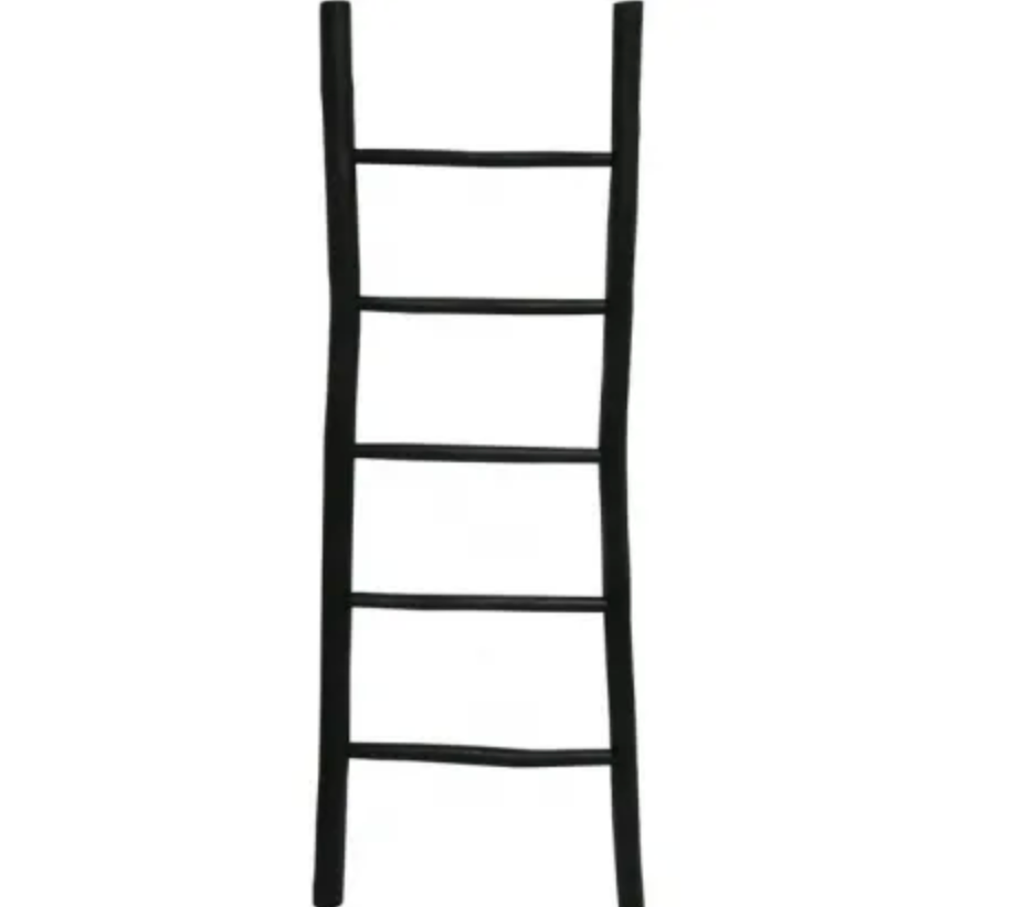 Ikeu Driftwood Ladder - Black