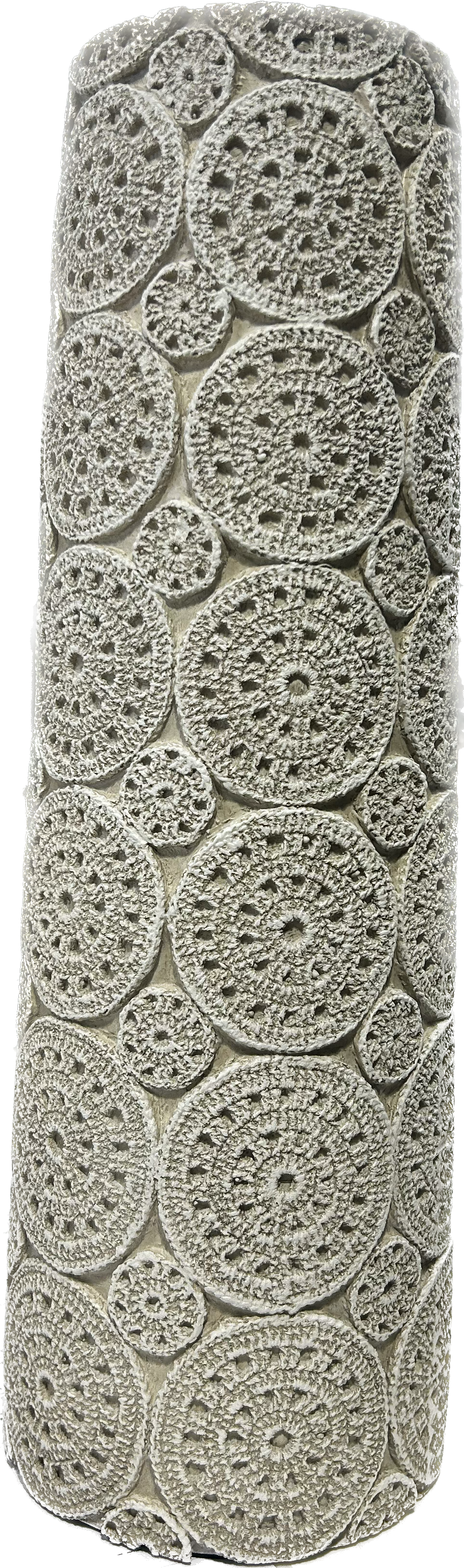 Tall vase white