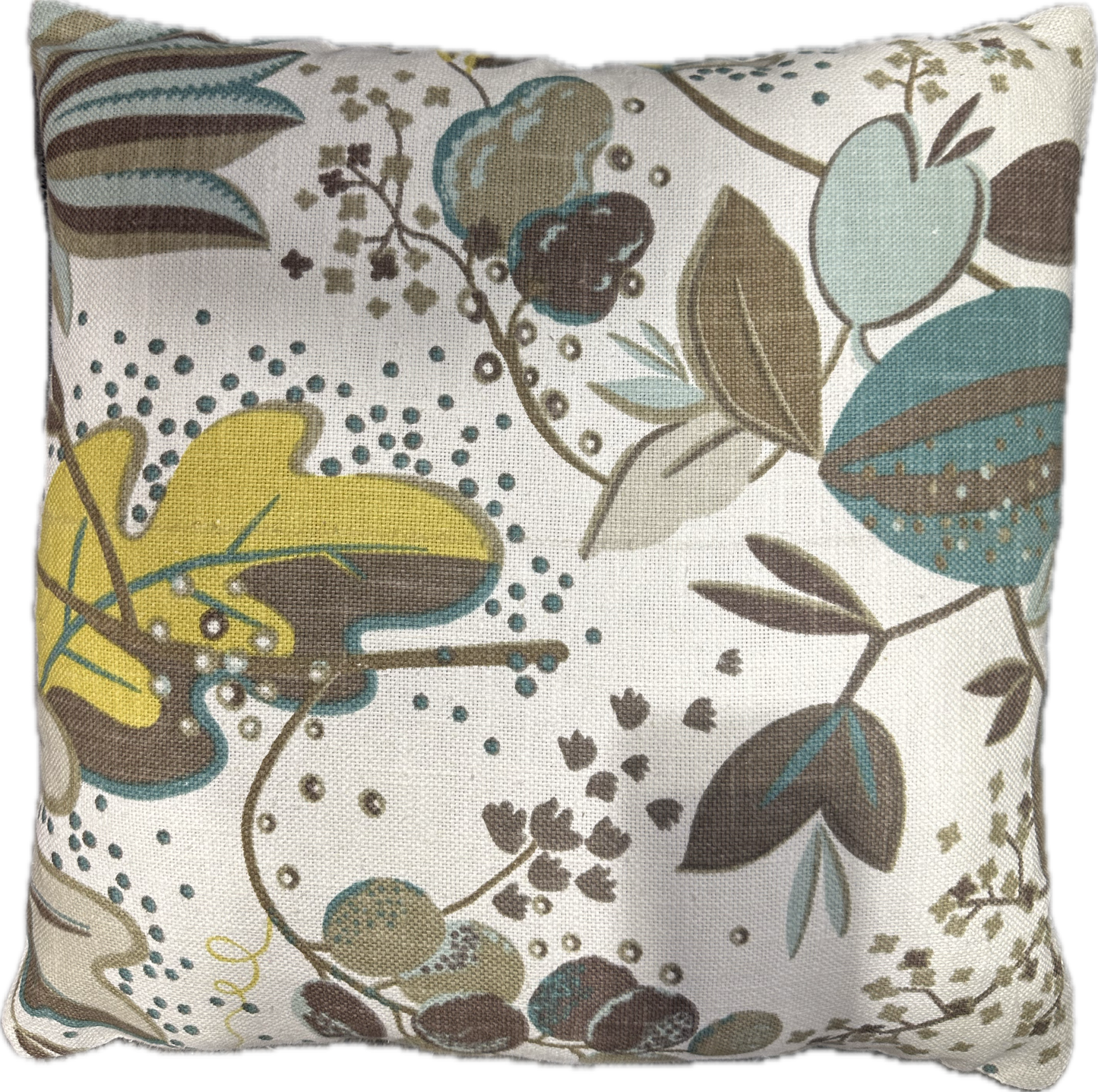 Linen floral Cushion