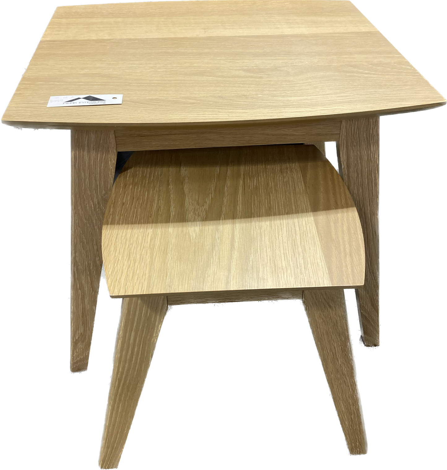 Elena Oak side table Set of 2