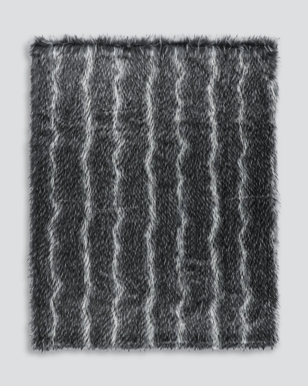 Heirloom Faux Fur Throw - Alaskan Wolf