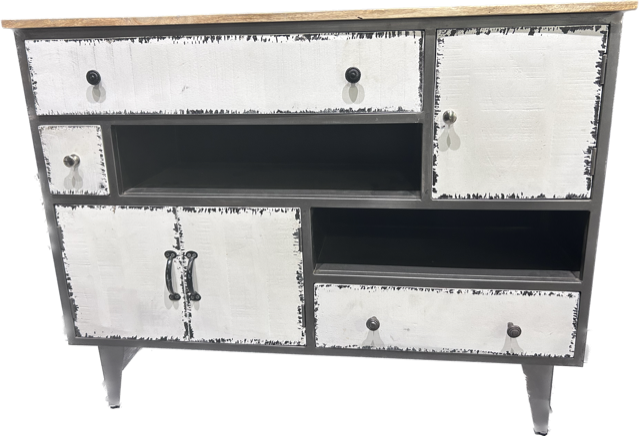 Console with drawers