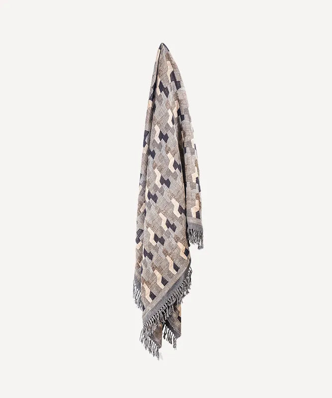 Wool/silk Throw