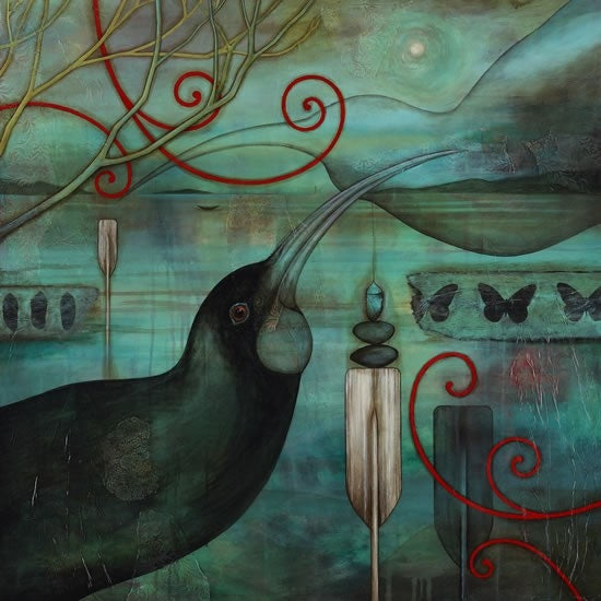 Huia blocked by Kathryn Furniss