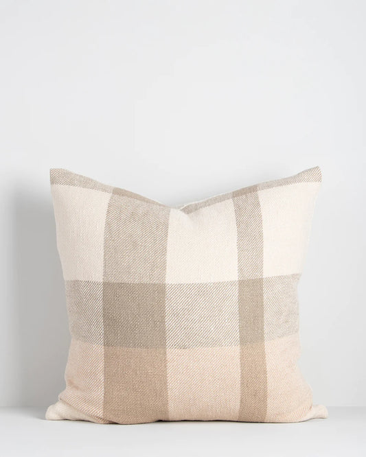 Jefferson Cushion - Sage - with Feather Inner