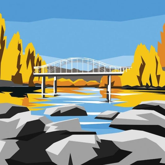 Ira Mitchell - Canvas Art - Alexandra Bridge
