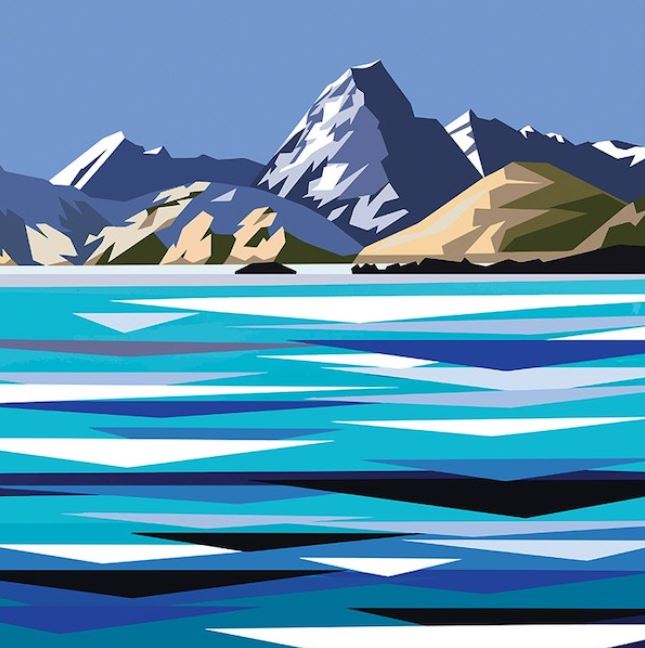 Ira Mitchell - Canvas Art - Aoraki