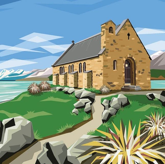 Ira Mitchell - Canvas Art - Church Of The Good Shepard