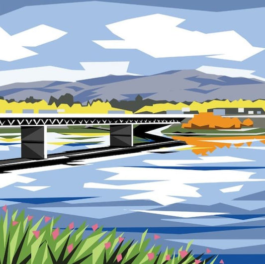 Ira Mitchell - Canvas Art - Cromwell Bridge