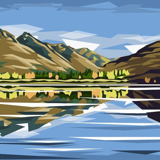 Ira Mitchell - Canvas Art - Lake Hayes