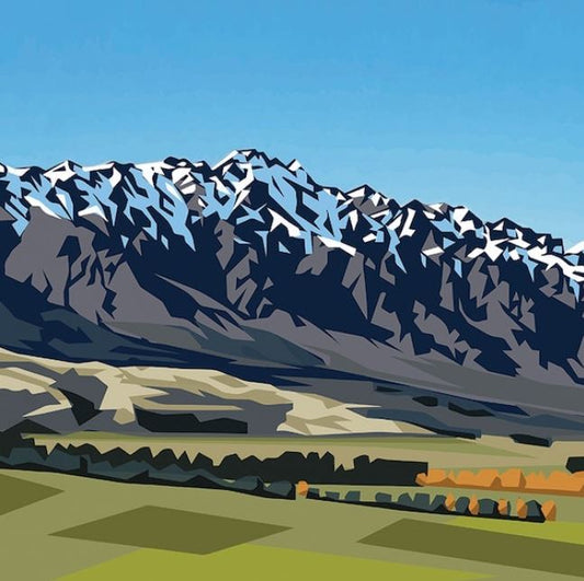 Ira Mitchell - Canvas Art - The Remarkables