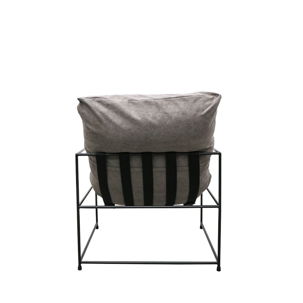 LAURO CLUB CHAIR - CHARCOAL