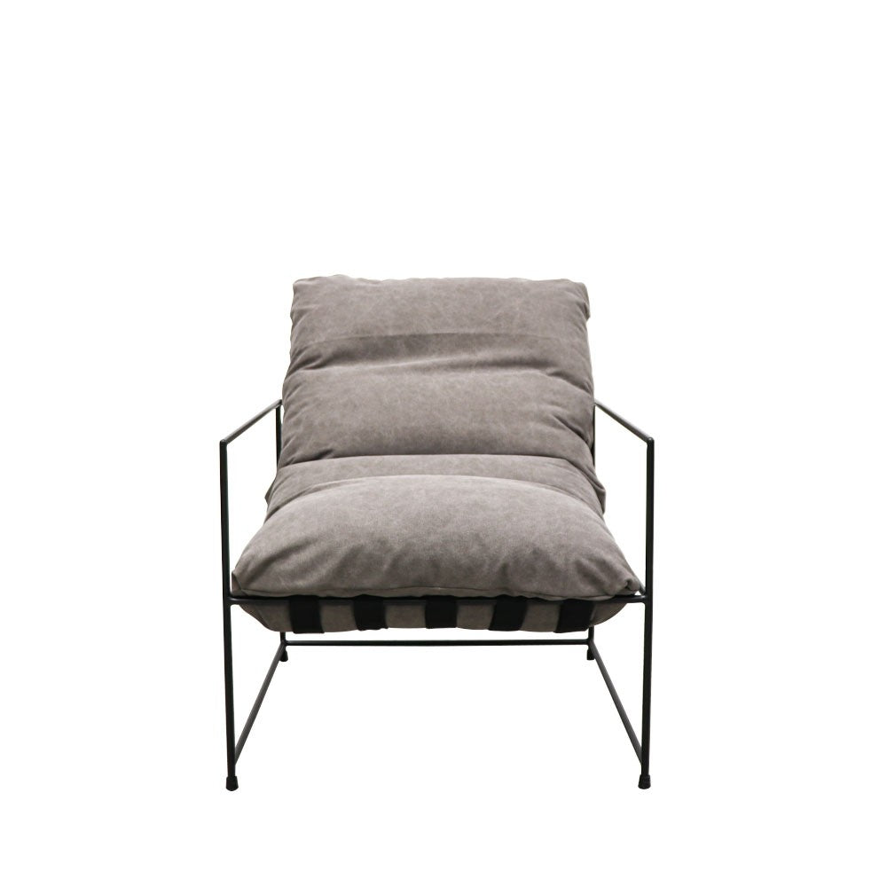 LAURO CLUB CHAIR - CHARCOAL