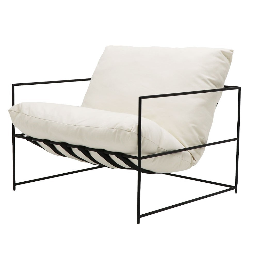 LAURO CLUB CHAIR LARGE - VANILLA