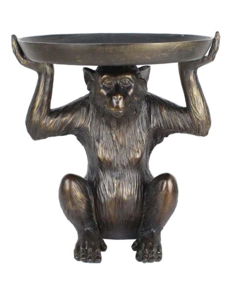 Monkey Pedestal Tray