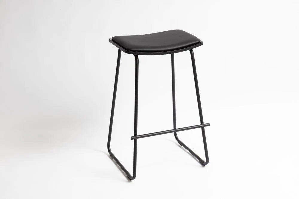 The SS Bar Stool - Black