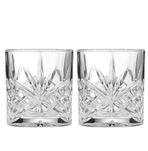 Ophelia Glass Tumbler 2 pack Set