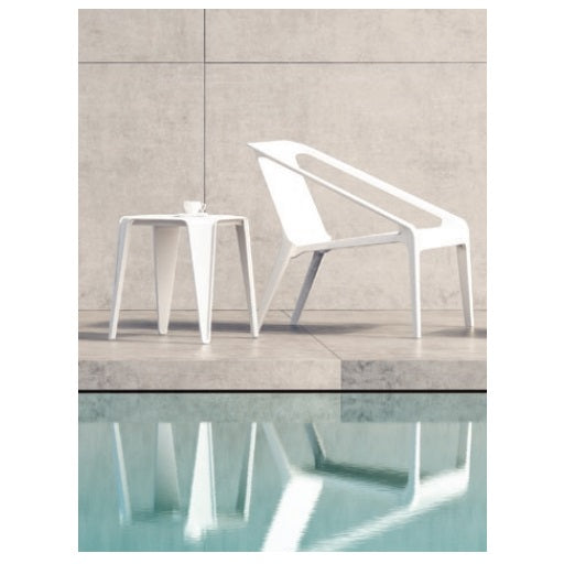 Palm Springs White Outdoor Set