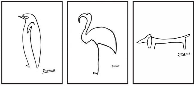 Box Frame Print - Flamingo