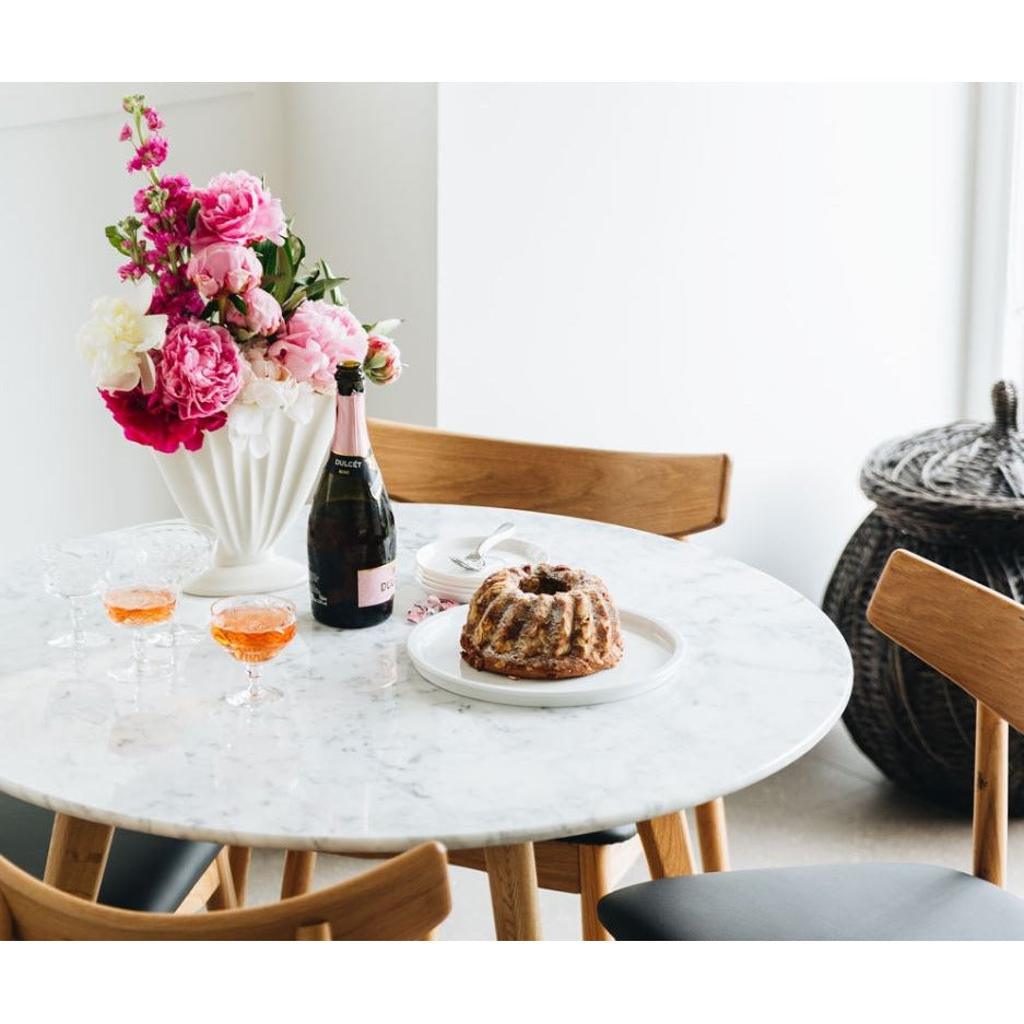 Radove marble topped dining table