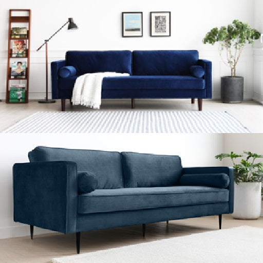 Velvet 3 Seater Couch