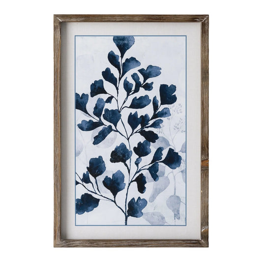 Blue Foliage Art -3