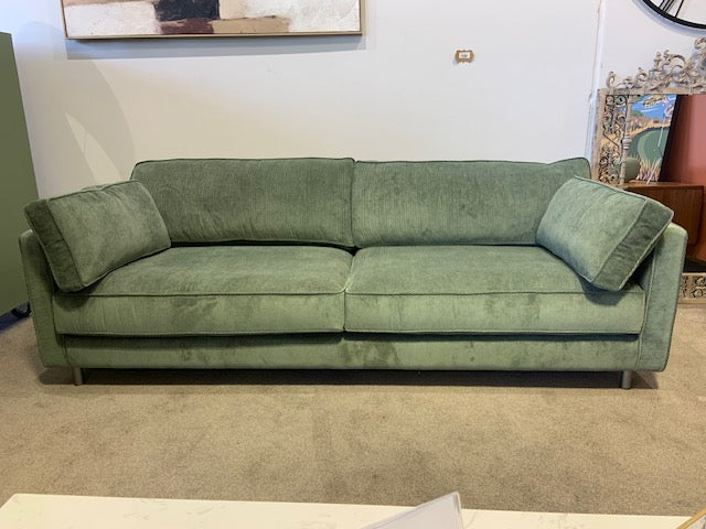 Boston 3 Seat Sofa Pear Green
