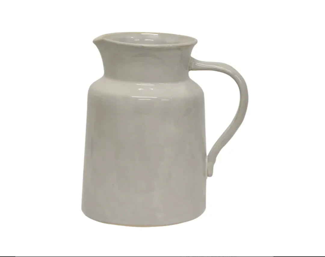 Franco Rustic White Large Pitcher