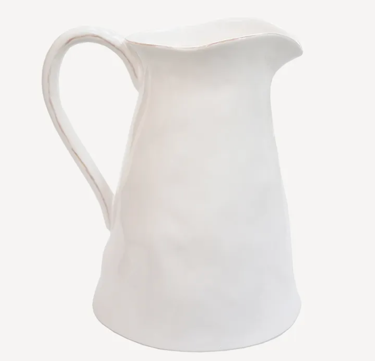 Primitif Large white pitcher
