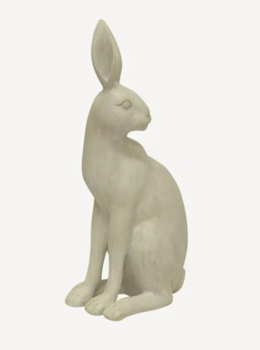 Harold The Hare Turning - White