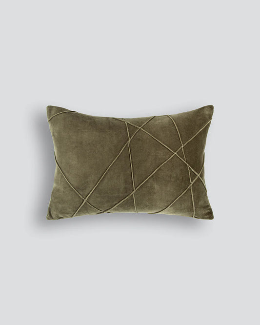 Alba cushion Olive 35x50cm