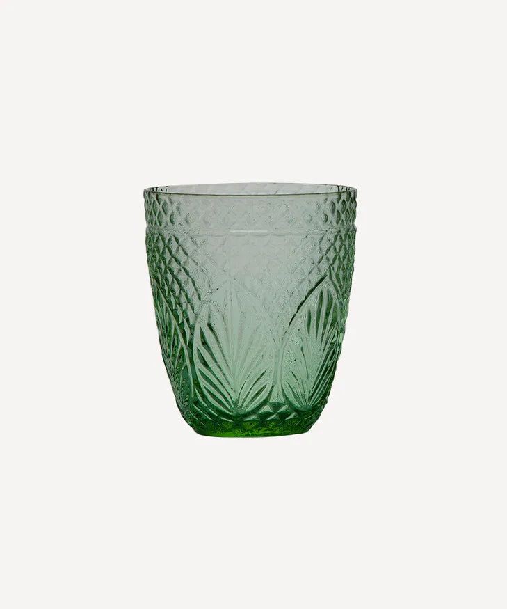 Vintage green tumbler