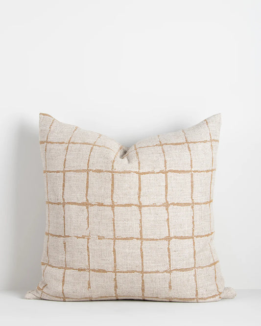 Harrison cushion Ochre 55x55cm