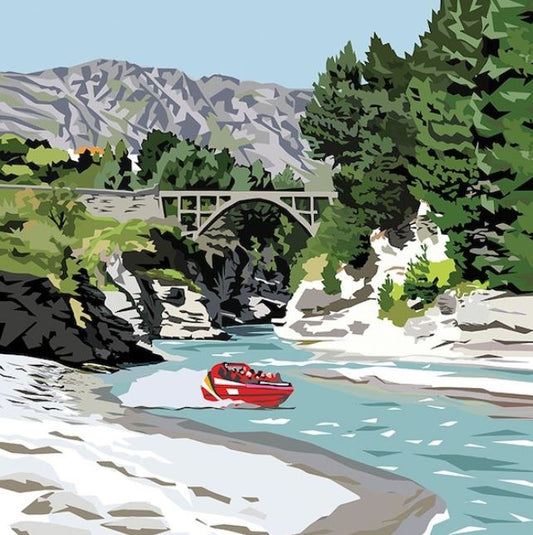 Ira Mitchell - Canvas Art - Shotover & Jet