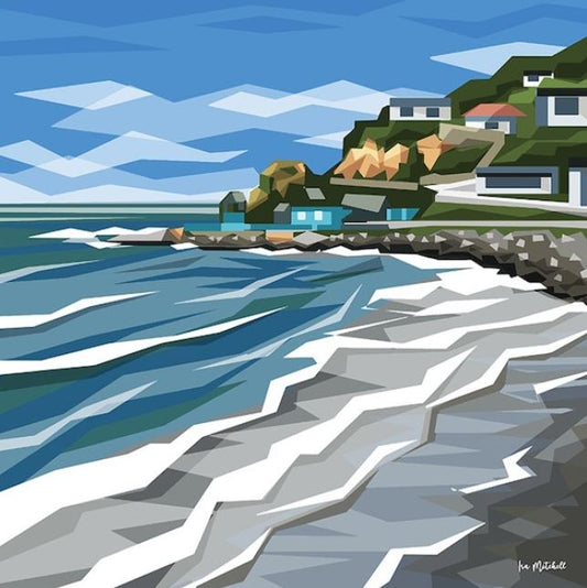 Ira Mitchell - Canvas Art - St Clair Hot Pools