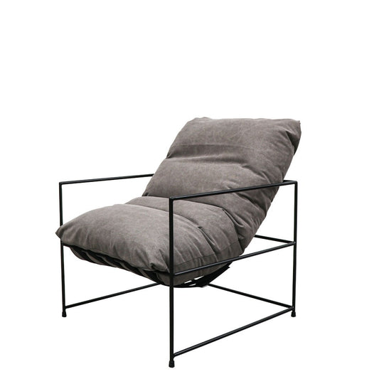 LAURO CLUB CHAIR - CHARCOAL