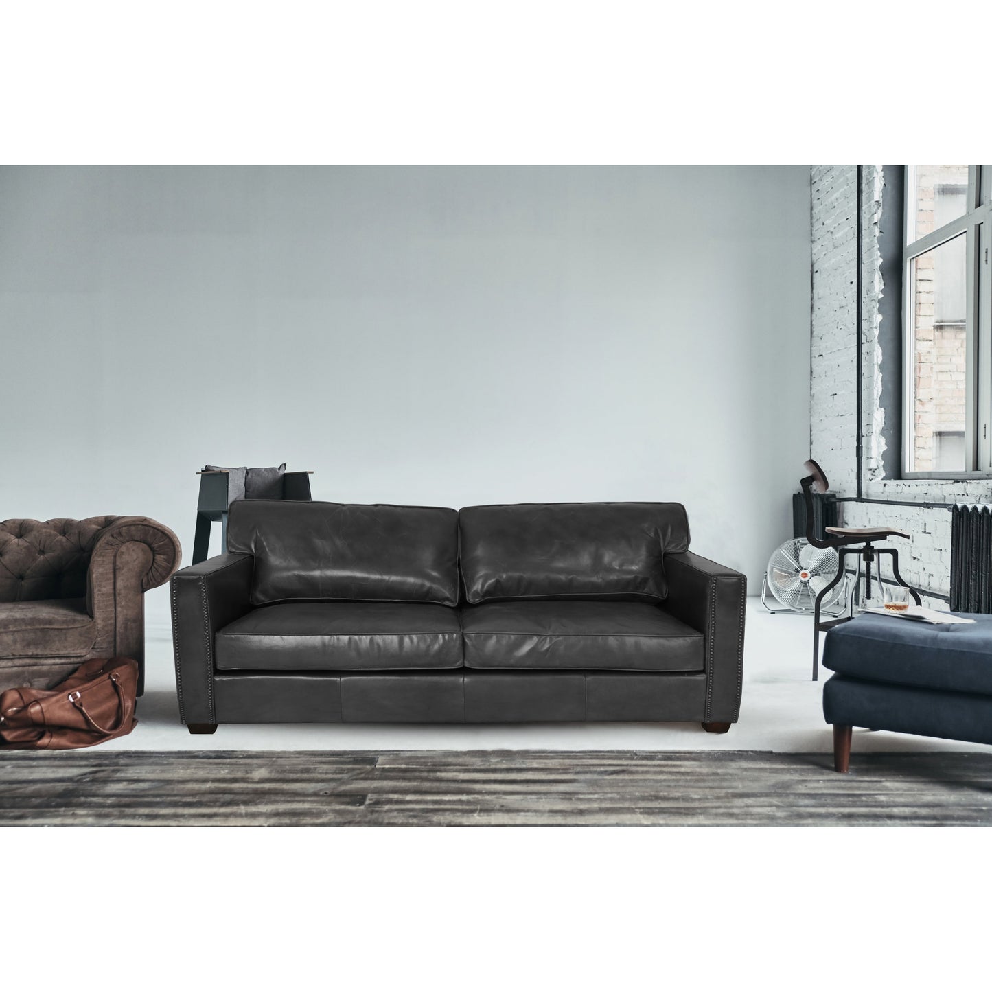 Madison 2 Seater leather sofa