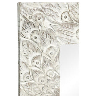 Melody carved mirror